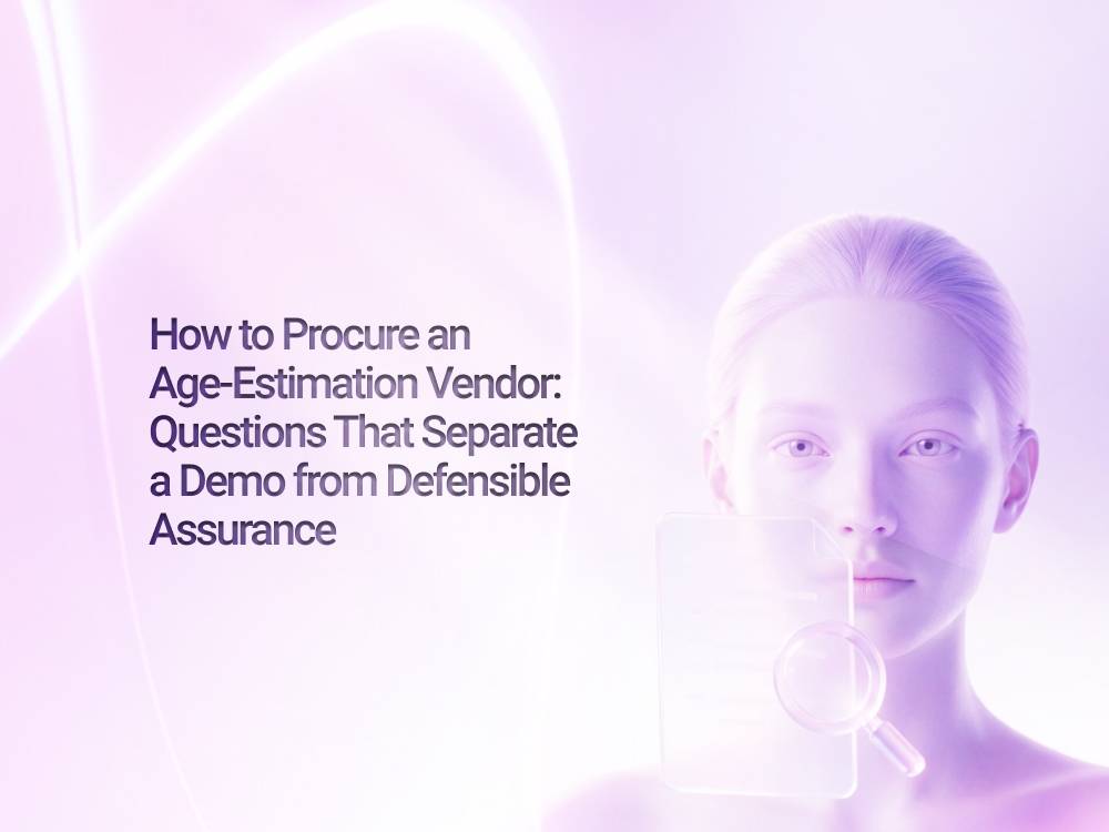 How to procure an age-estimation vendor: questions that separate a demo from defensible assurance