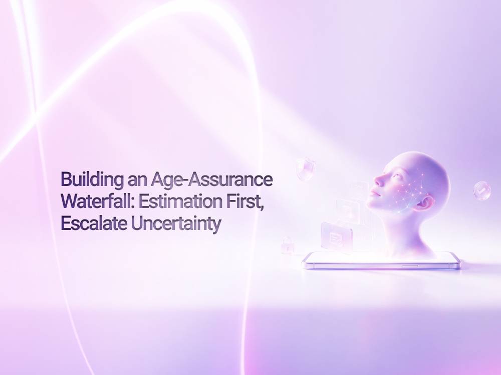 How to build an age-assurance waterfall that escalates uncertainty