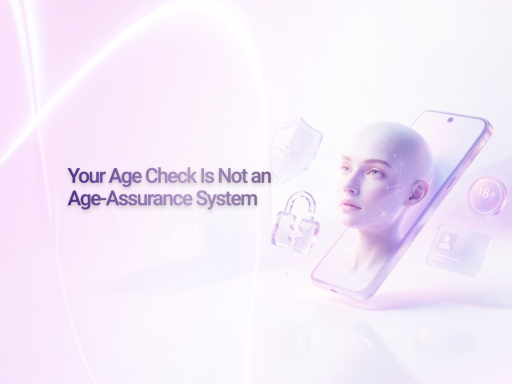 Your age check is not an age assurance system