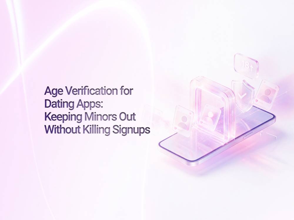 Age verification for dating apps, keeping minors out without killing signups