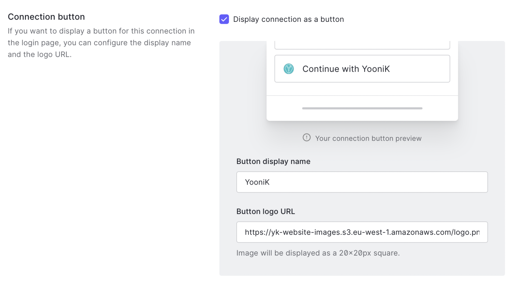 auth0 connection button auth0 connection button