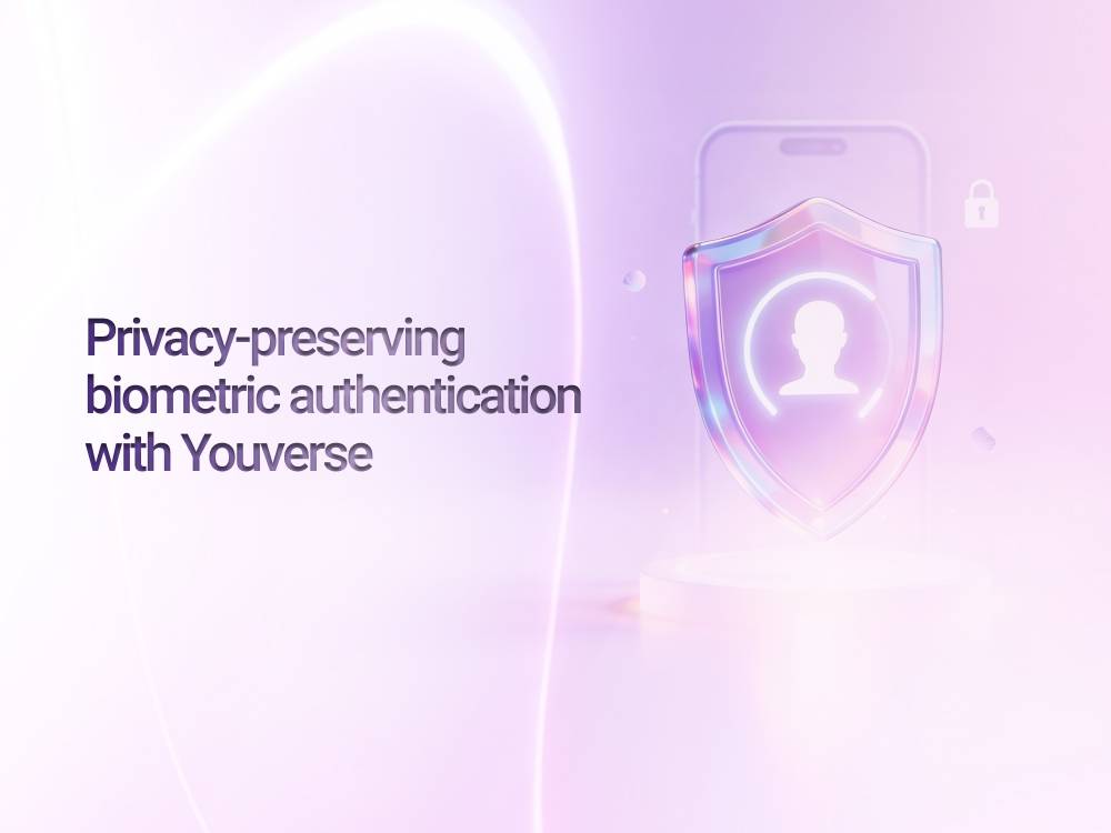 Privacy-preserving biometric authentication with Youverse
