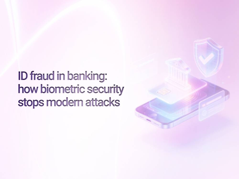 ID fraud in banking: how biometric security stops modern attacks