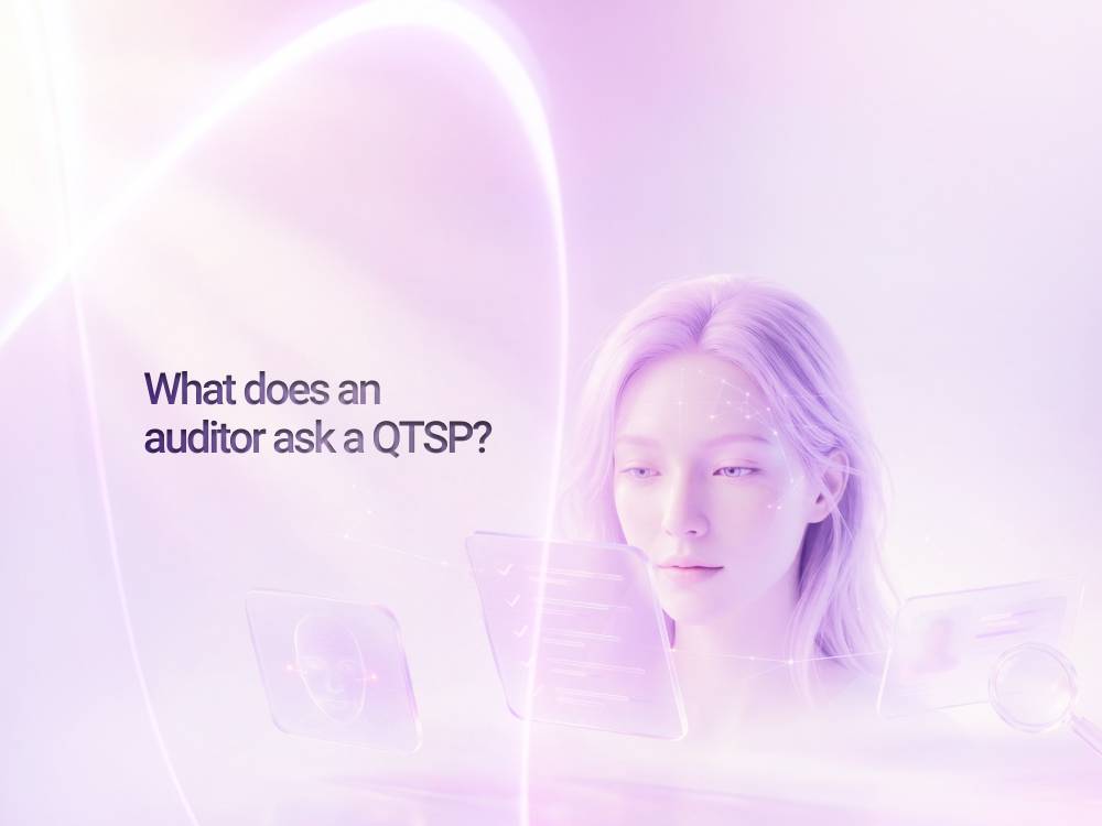 What does an auditor ask a QTSP?
